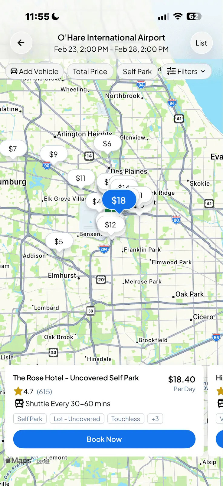 Airport Parking Apps