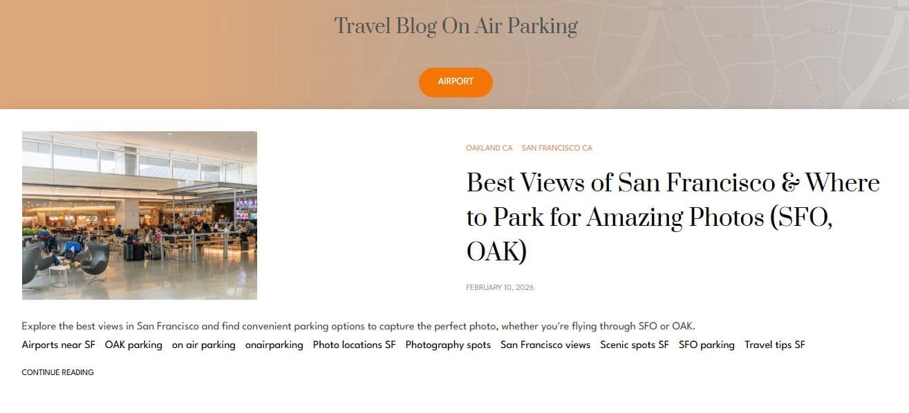 on air parking 