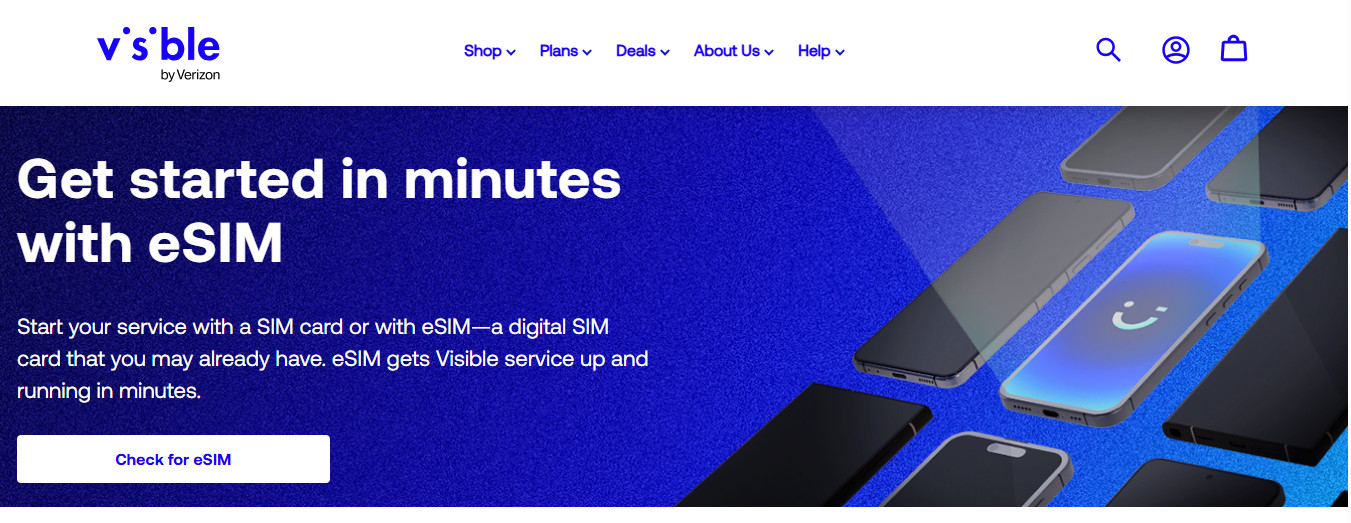 Visible by Verizon eSIM Travel Pass