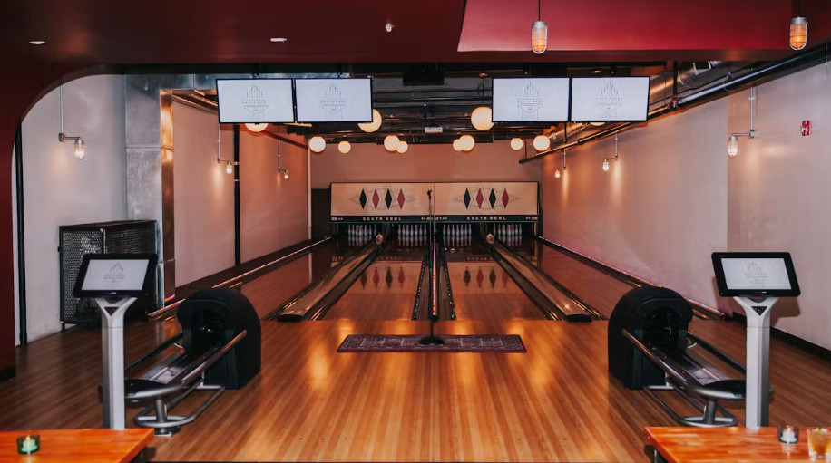 bowling alley
