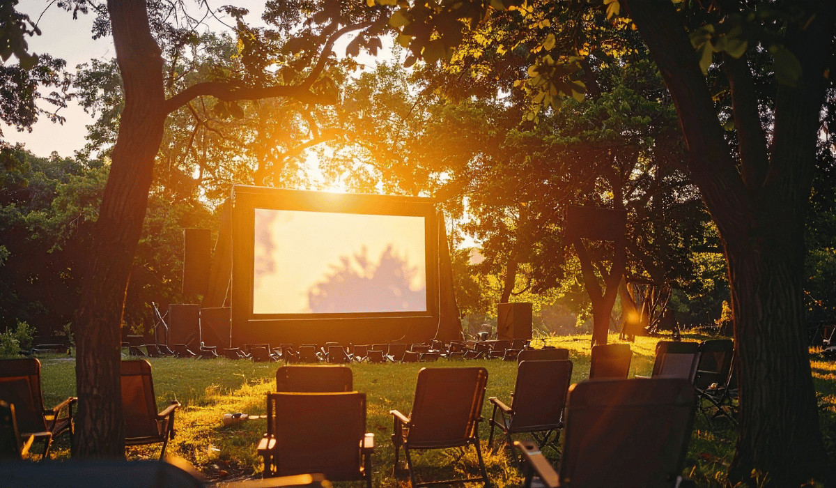 outdoor cinema