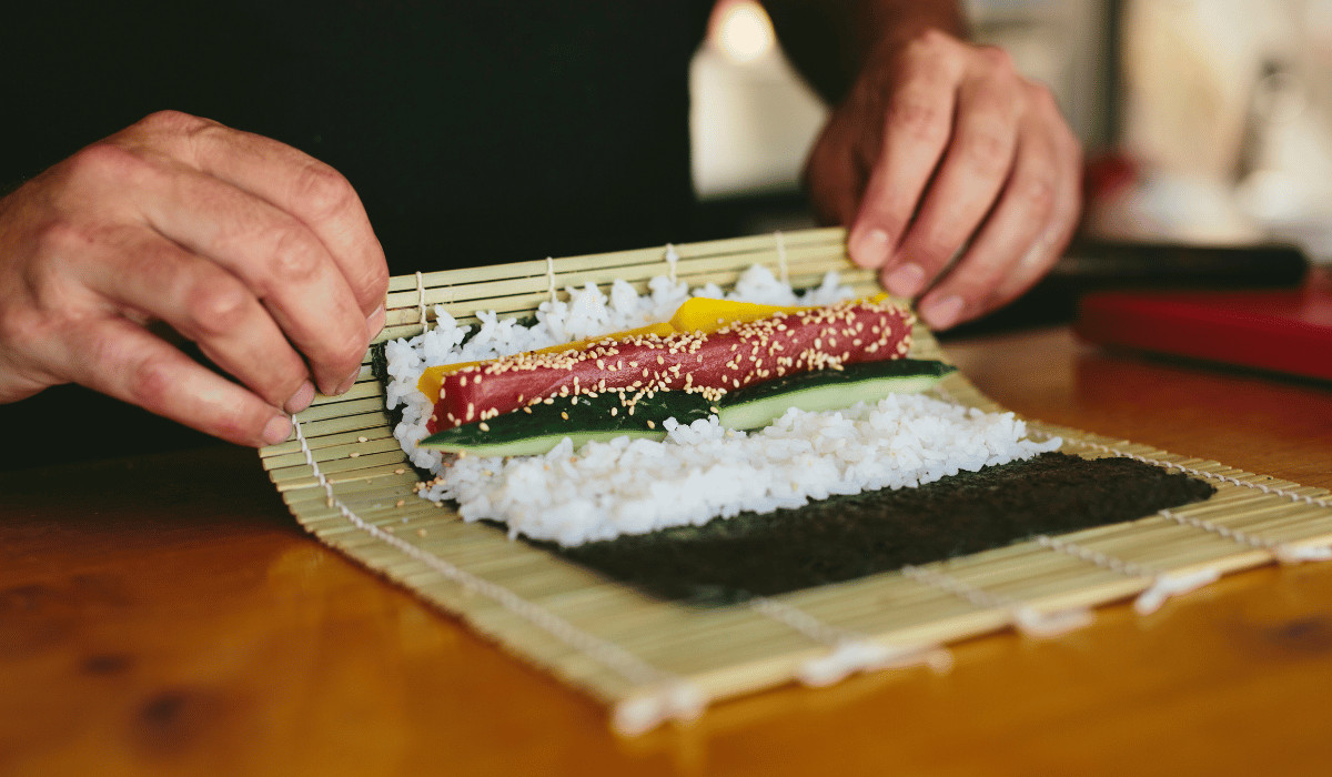 sushi making