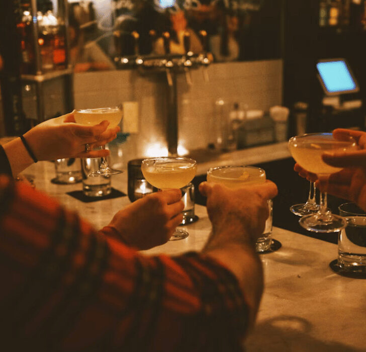 happy hour with friends