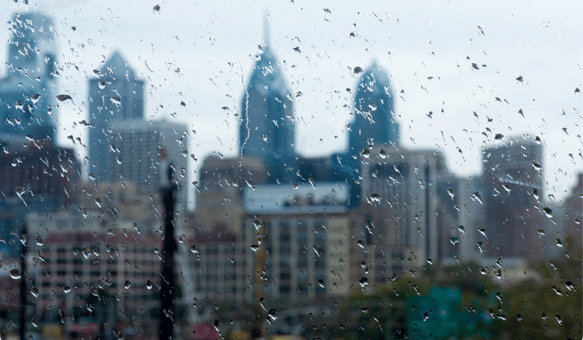 Rainy Day in Philadelphia